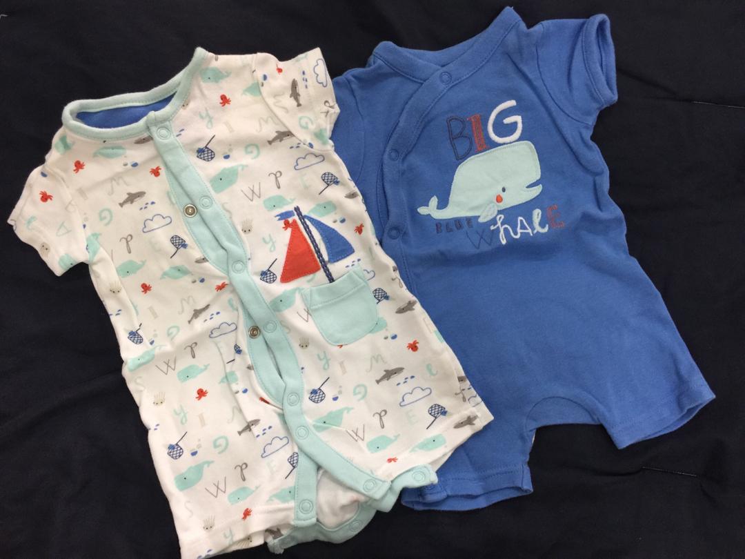 Mothercare Onesies (Category: Babies & Kids Fashion) located in Bacoor. Submitted by helpmetodeclutter (Listing ID 231825503, Image 1). Description: Sold as set! :) Almost new! Only used once by my baby. Washed using Cycles baby detergent. In excellent used condition (10/10) Fits 1-2months MOP: BDO only Courier: EasyGo or Lalamove (shipping fee c/o buyer).