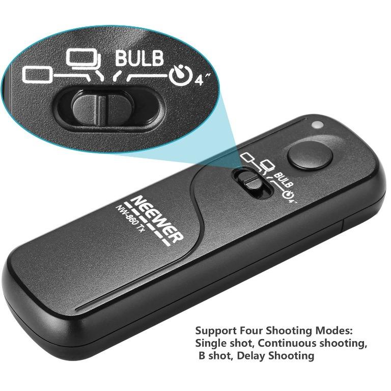Neewer NW860 Wireless DSLR Camera Remote Control, Photography, Cameras
