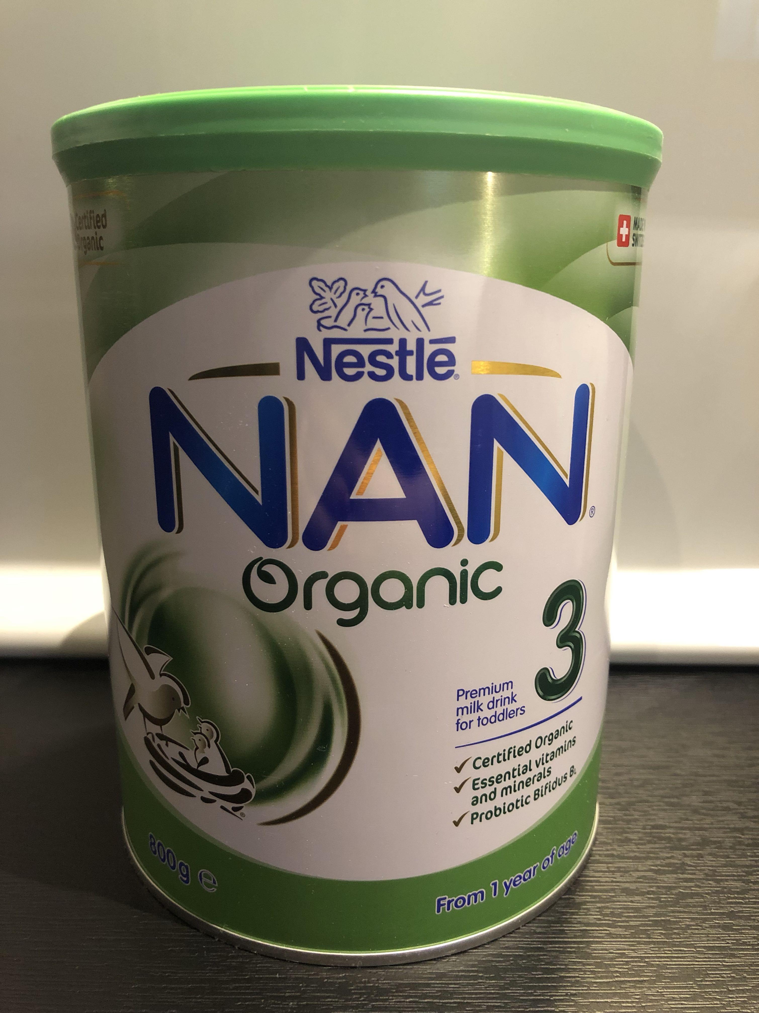 nestle nan organic