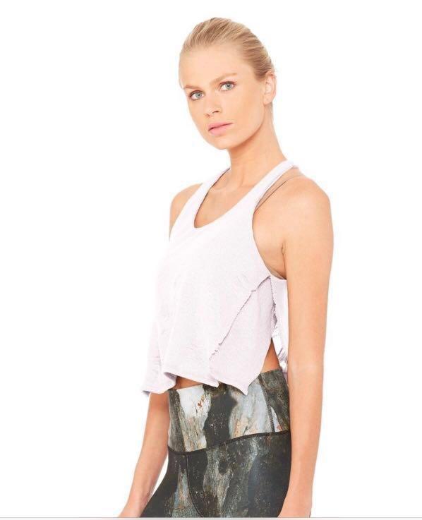 Alo on sale distressed tank