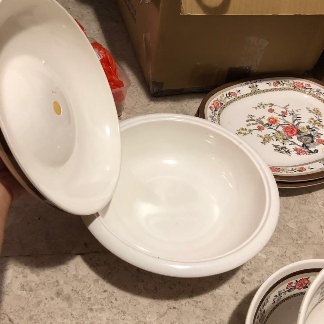 New classic melamine dinning set for 10, Furniture & Home Living