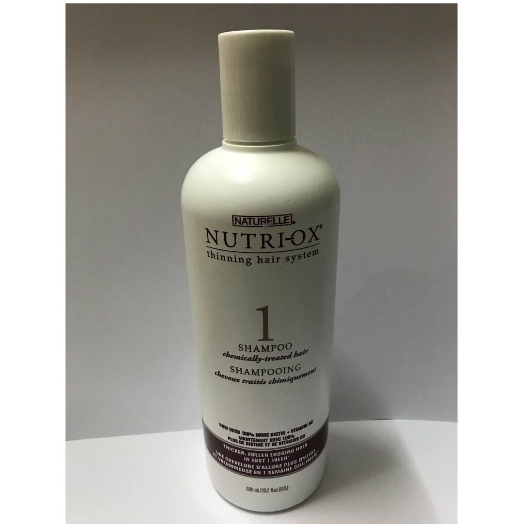 Nutri Ox Thinning Hair System 洗髮露600ml 曾電染髮絲 Health