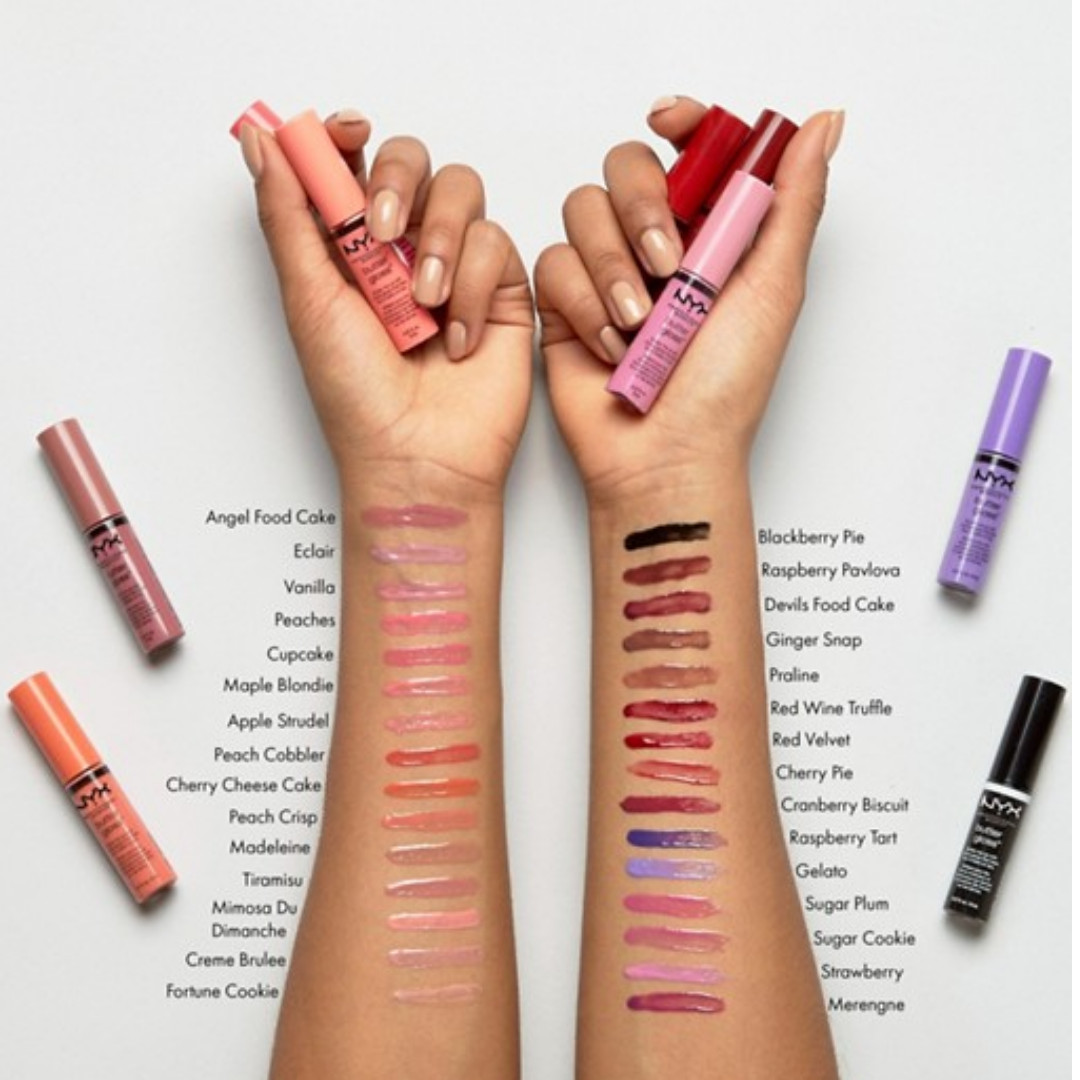nyx lipstick and gloss