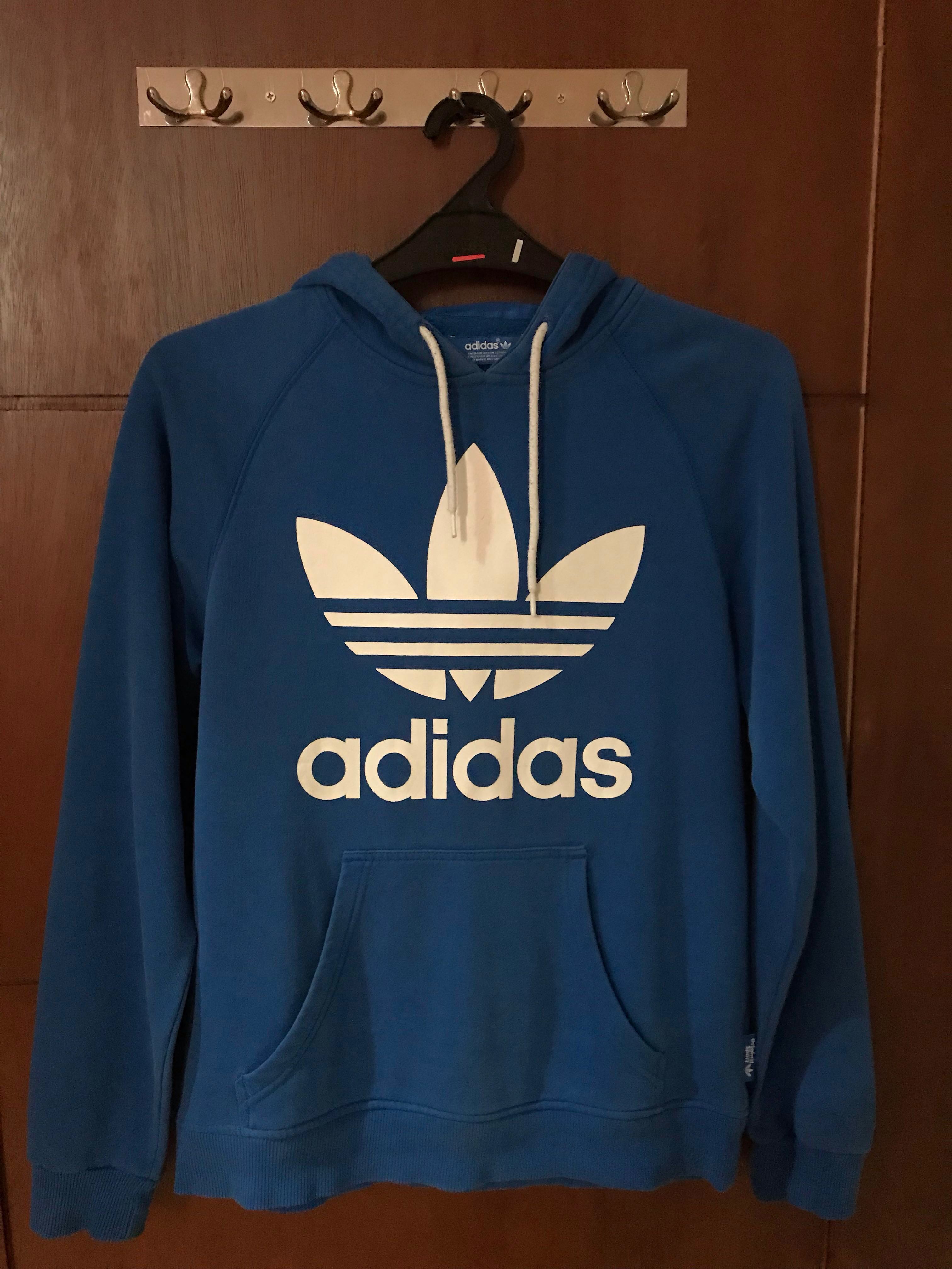 Original Adidas Hoodie Dodger Blue Baca deskripsi