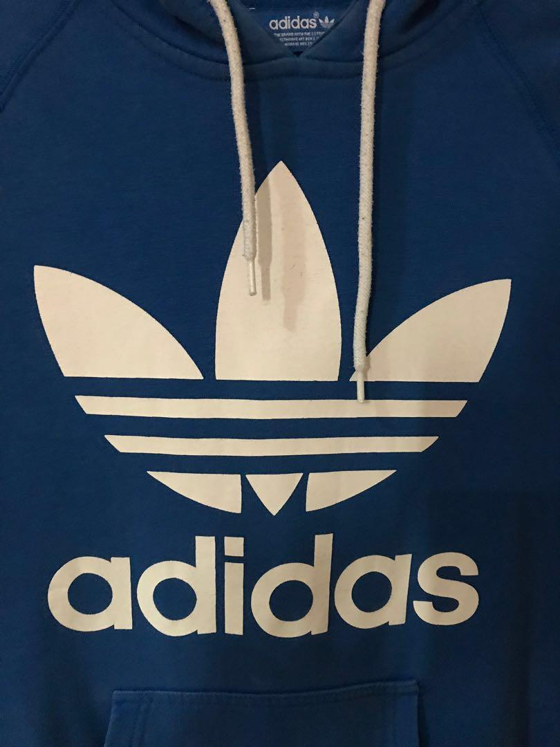 Original Adidas Hoodie Dodger Blue Baca deskripsi