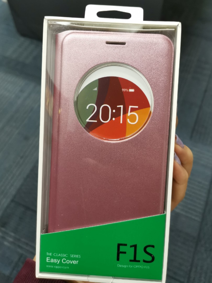 Original OPPO F1S Flip Cover, Mobile Phones Gadgets, Mobile