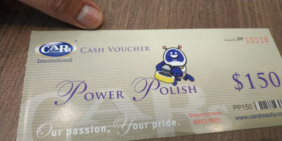 Power polish voucher, Tickets & Vouchers, Vouchers on Carousell
