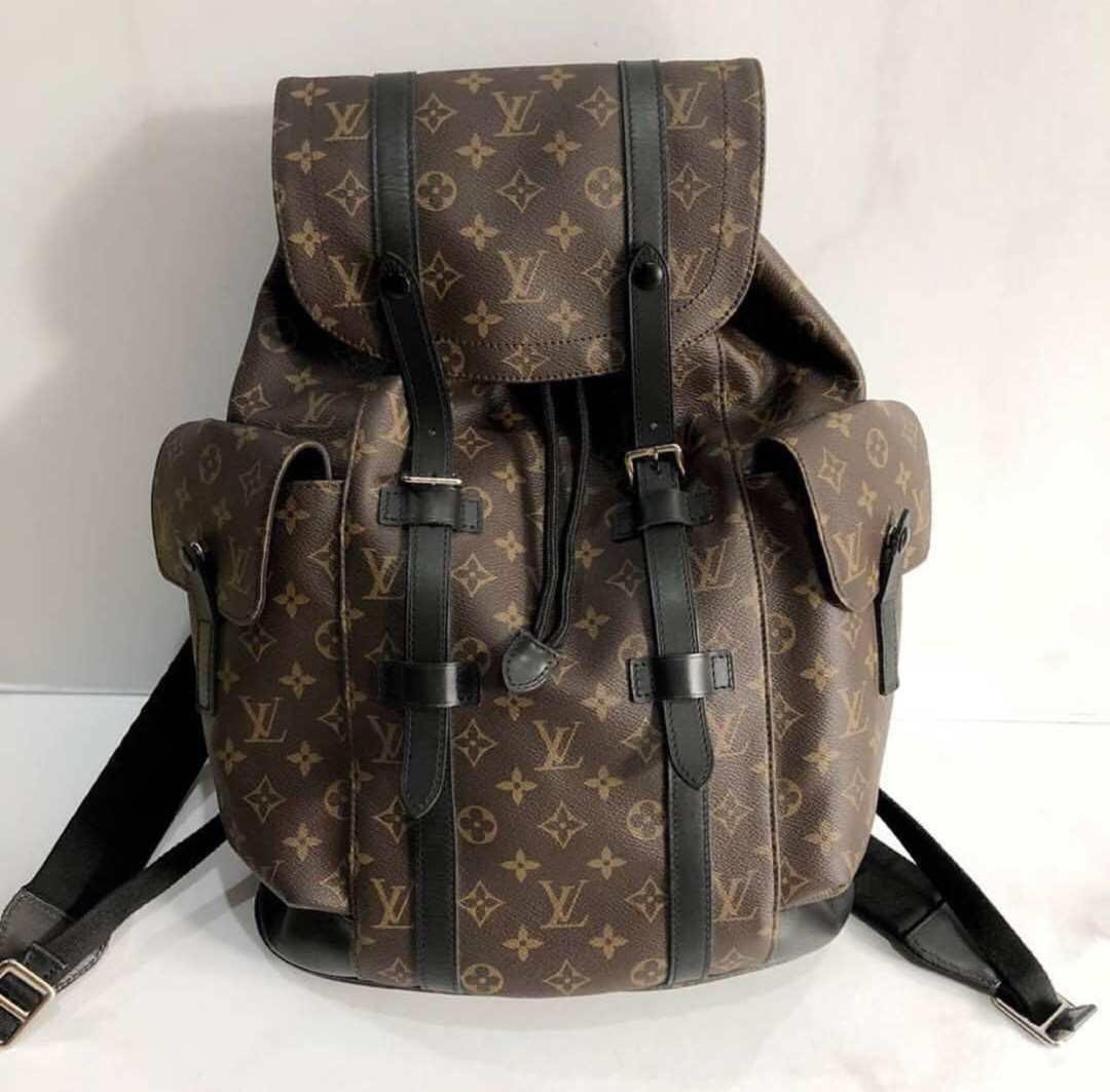 Louis Vuitton // Christopher Straps Pocket GM Backpack - Pre-Owned