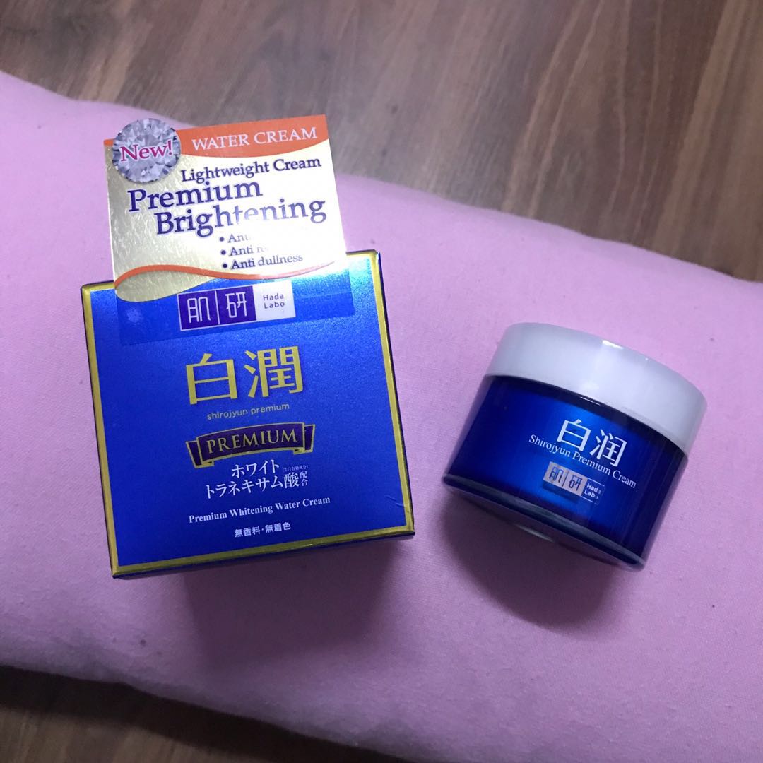 hada labo premium whitening moisturizer