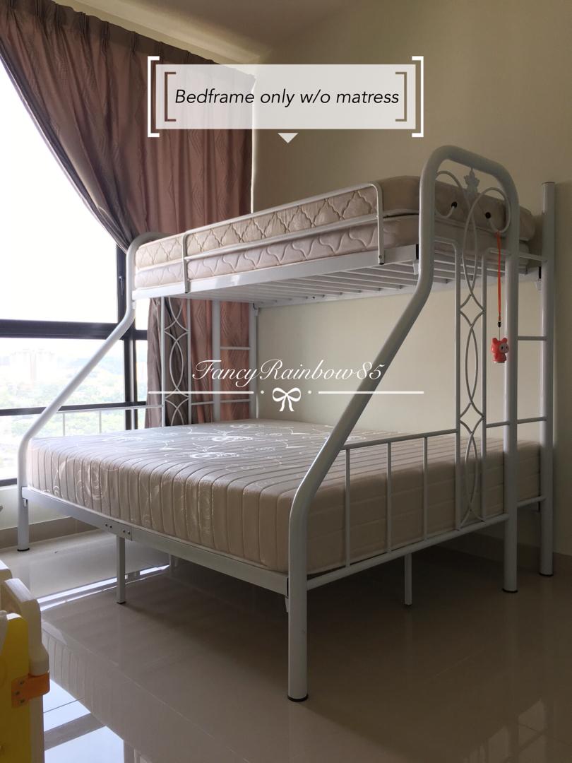 Double decker sales queen bed