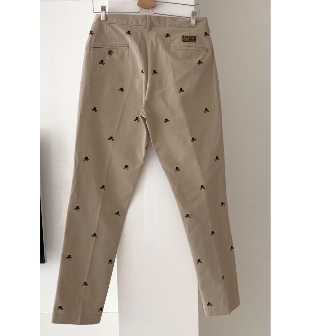 ralph lauren skull pants