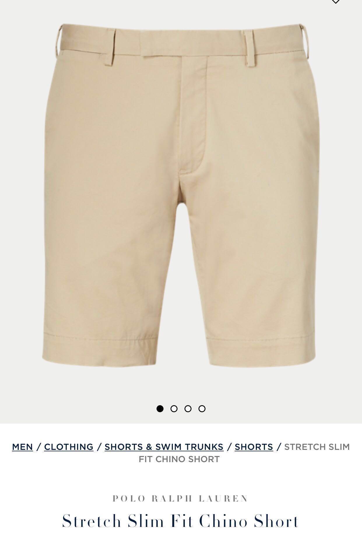 ralph lauren stretch slim fit shorts