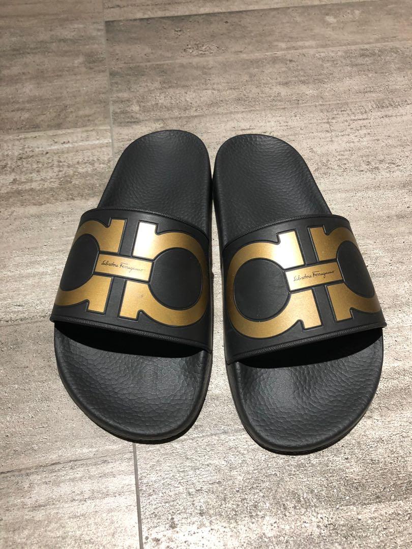 ferragamo slippers mens