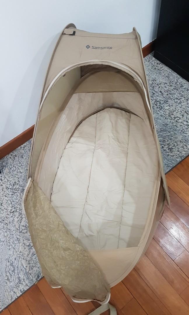 samsonite travel cot
