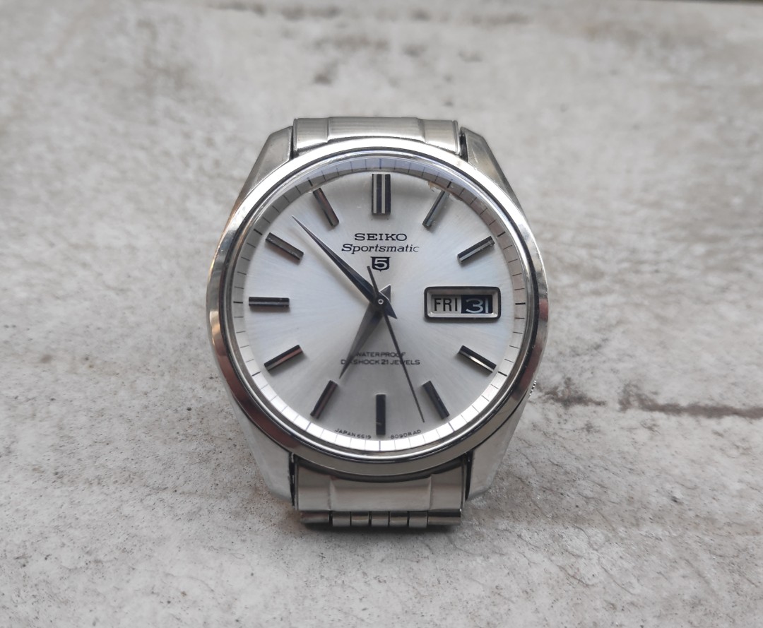 Seiko 5 Sportsmatic Vintage Seiko 6619 8060 Jam Jadul, Fesyen Pria, Jam  Tangan di Carousell