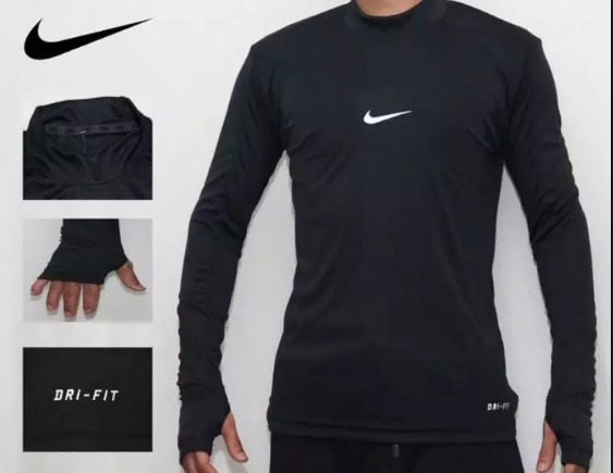 Set Baju Lari Sepedaan Renang Nike Black Olah Raga Baju Olahraga Di Carousell