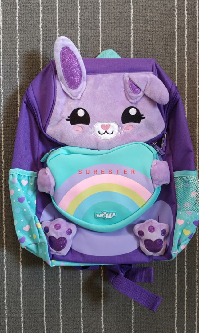 smiggle junior bunny backpack