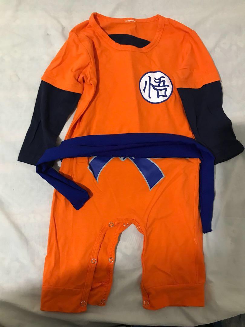 Kids Costume Son Goku 2 Years Old Babies Kids Boys Apparel 1 To 3 Years On Carousell