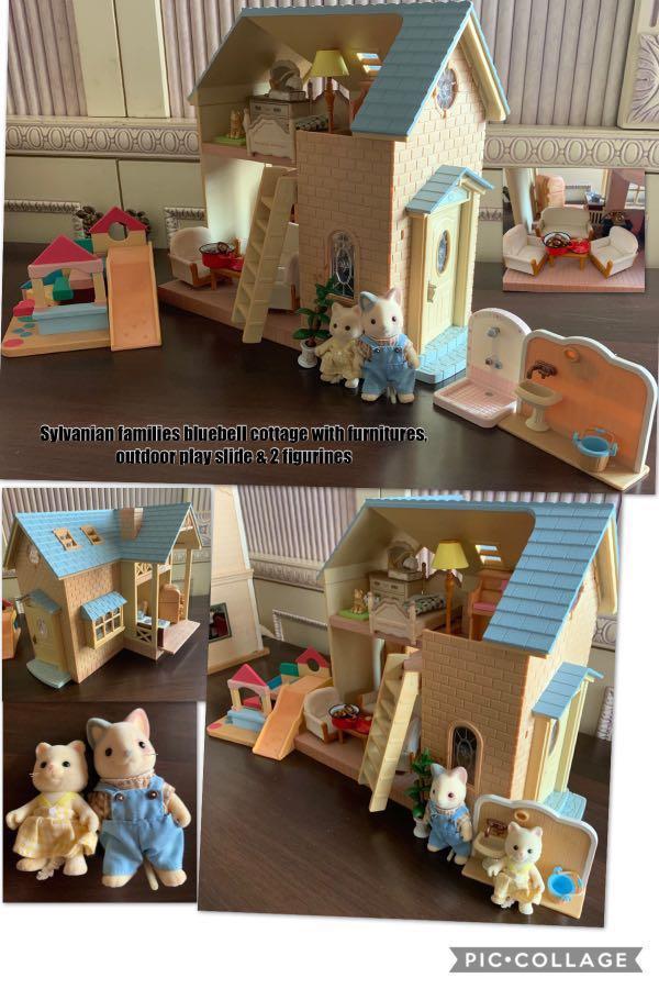 sylvanian families bluebell cottage
