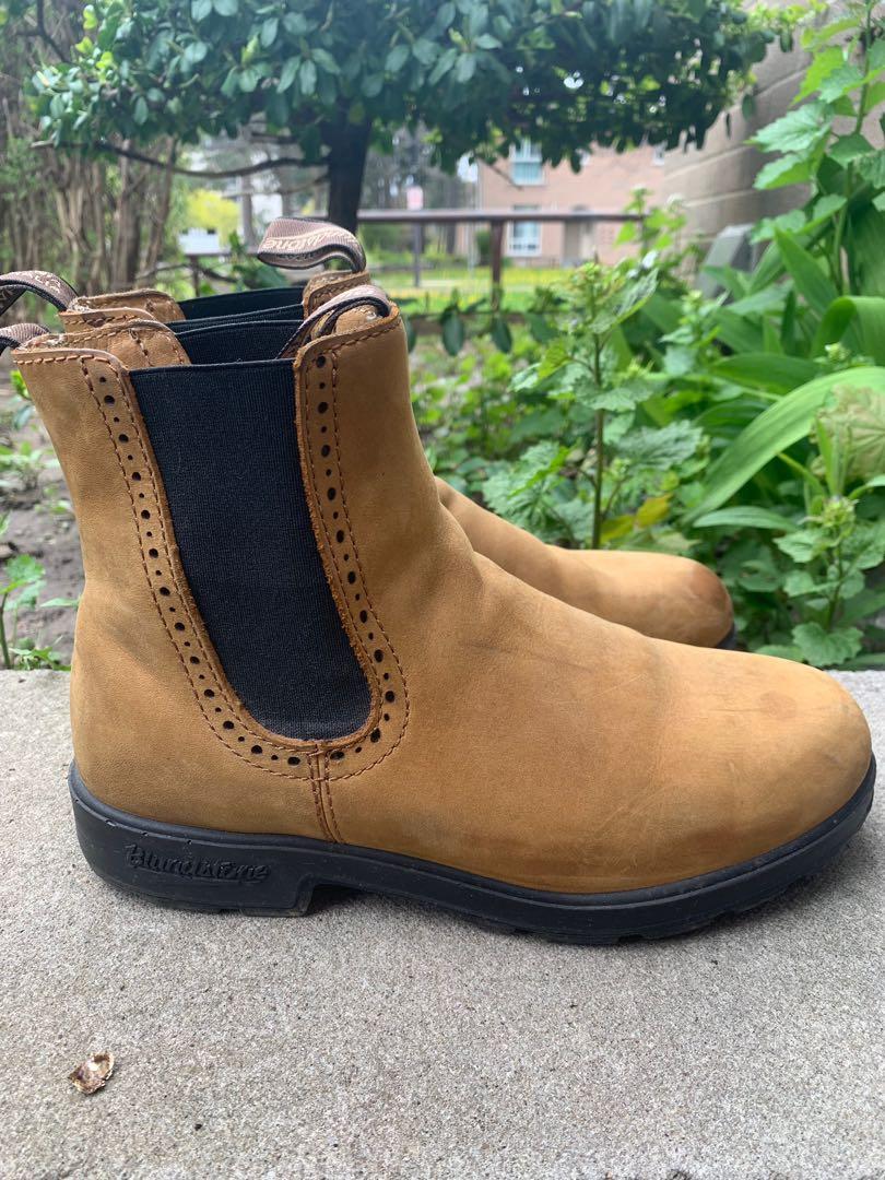 Tan suede Blundstone Women s Fashion Shoes on Carousell
