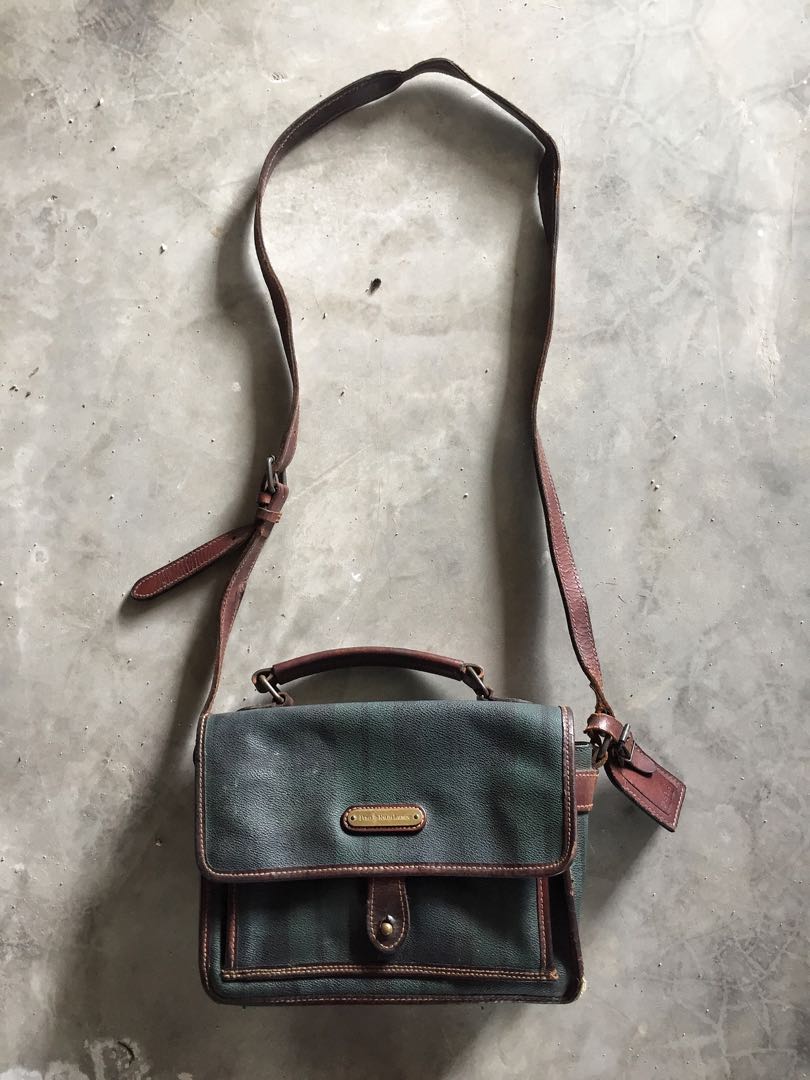 Descubrir 61+ imagen polo ralph lauren vintage sling bag