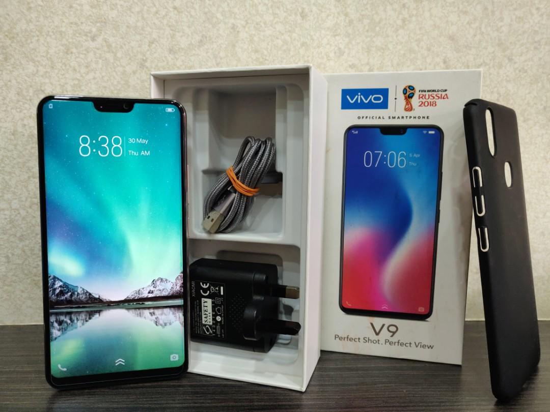 Vivo V9 4gb 64gb Original Malaysia Gold Colour Mobile Phones Tablets Android Phones Others On Carousell