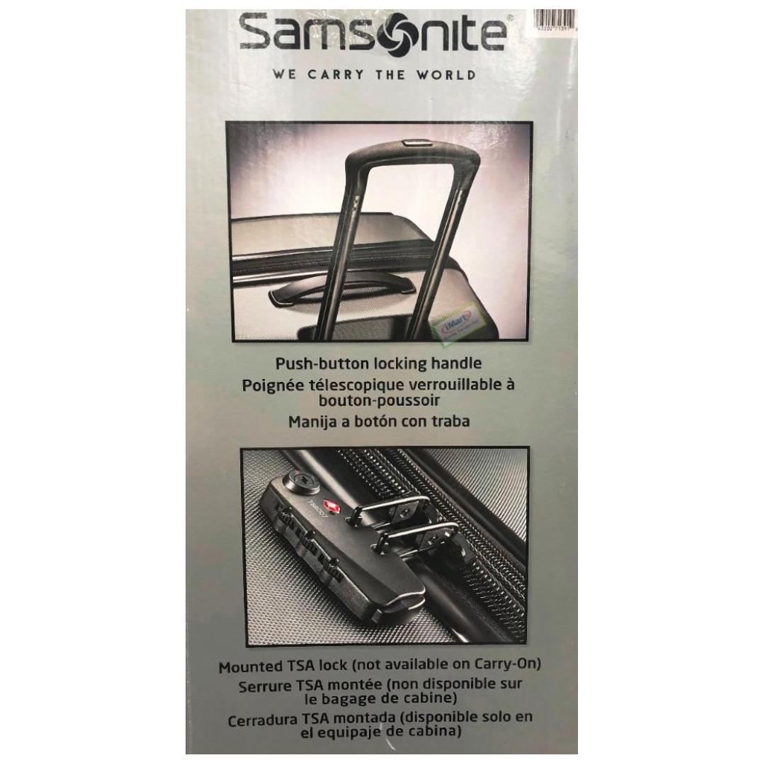 Samsonite exoframe 2 piece luggage set sales