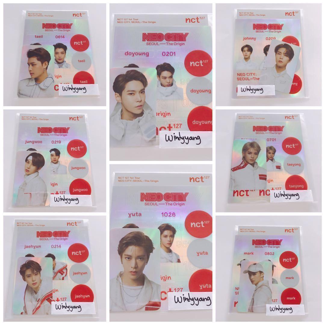 WTS] NCT 127 NEO CITY SEOUL The Origin Deco Sticker Kit +