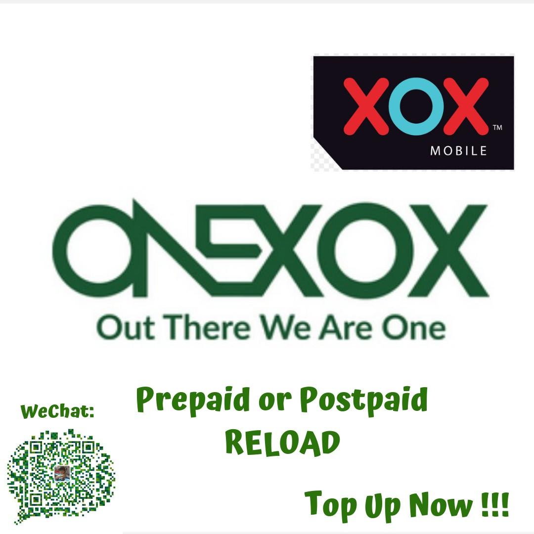 Xox Onexox Prepaid Or Postpaid Topup Reload Murah Mobile Phones Tablets Others On Carousell