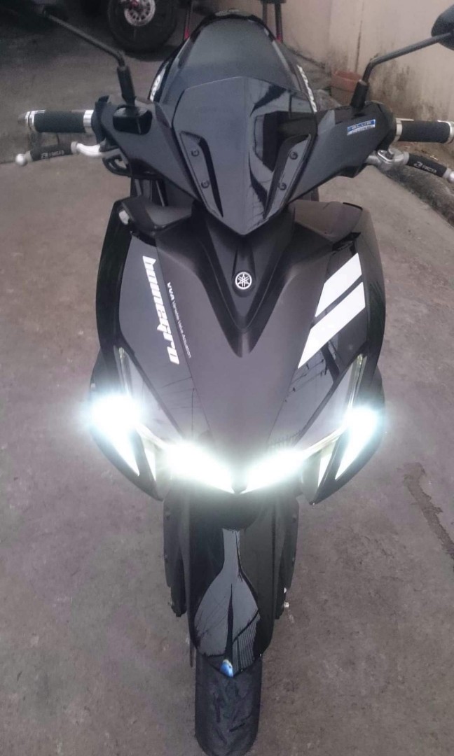 Yamaha Aerox 155 Black Raven Motorbikes On Carousell