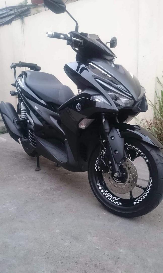 Yamaha Aerox 155 Black Raven Motorbikes On Carousell