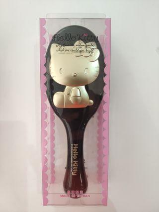 Hello Kitty Comb(black gold with pink)