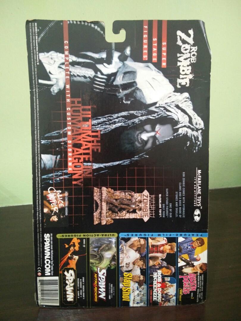 2000 McFarlane Toys Rob Zombie Super Stage Figure Diorama Hydraulic