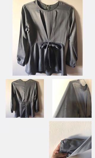 Grey blouse