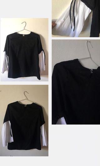 Black&white tops