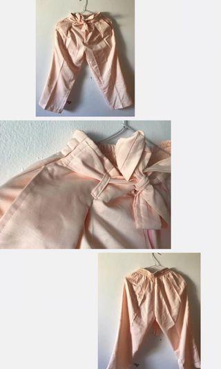 Peach pants