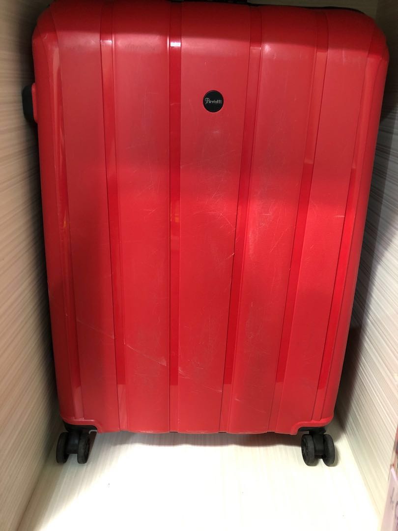 28” Paviotti Red/Pink Luggage, Travel