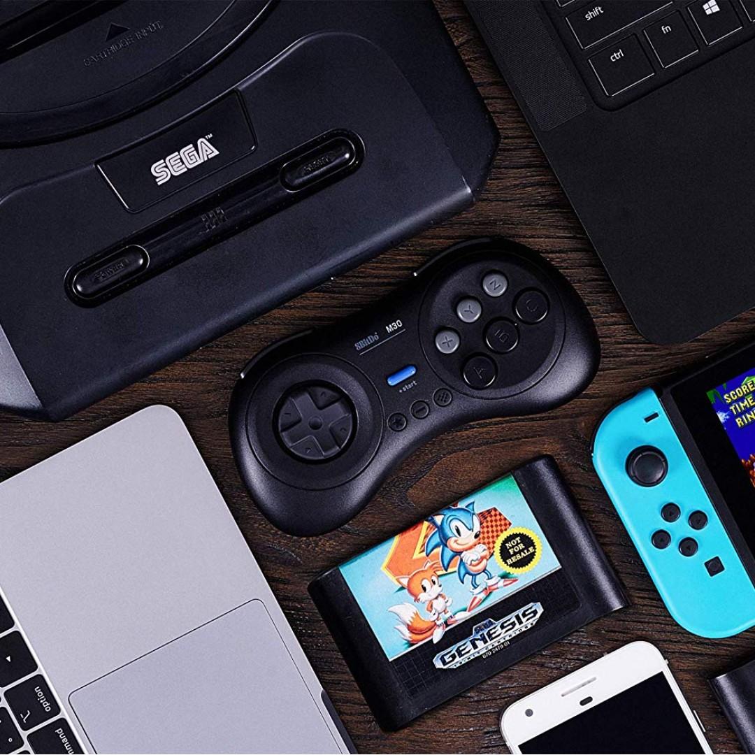 8Bitdo M30 Bluetooth Gamepad - Sega Genesis & Mega Drive Style - Nintendo Switch (Category: Controllers) located in Manila. Submitted by techsmartph (Listing ID 232077886, Image 3). Description: • A Sega Genesis & Mega Drive inspired bluetooth controller. • Compatible with Nintendo Switch, PC, macOS and Android. • Bluetooth and rechargeable batt GUARANTEED ORIGINAL/AUTHENTIC ITEMS AUTHORIZED RESELLER WITH 1-YEAR WARRANTY Visit Tech Smart Philippi