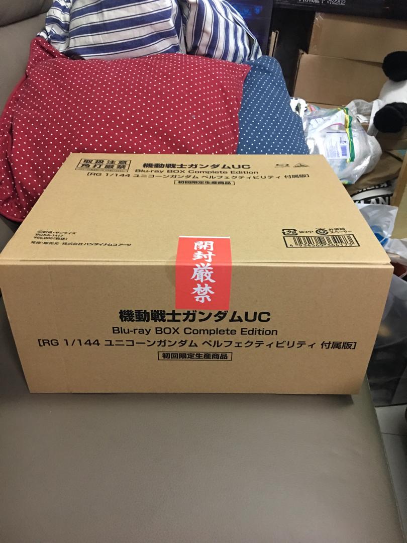 全新日版啡盒未開封GUNDAM UNICORN UC 機動戰士獨角獸高達Blu-Ray BOX