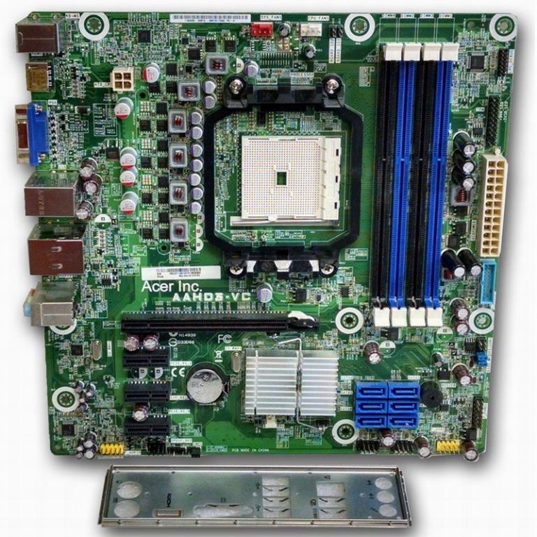 宏碁 AAHD3-VC FM2主機板、A85、DDR3(最大支援32GB)、SATA3、前後USB3.0、PCI-E 照片瀏覽 4