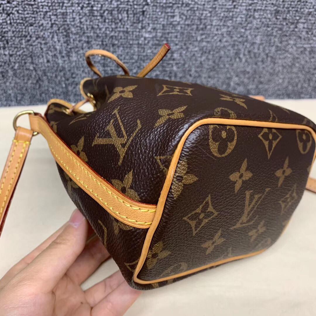 💯% Authentic LV Nano Bucket, Luxury, Bags & Wallets on Carousell