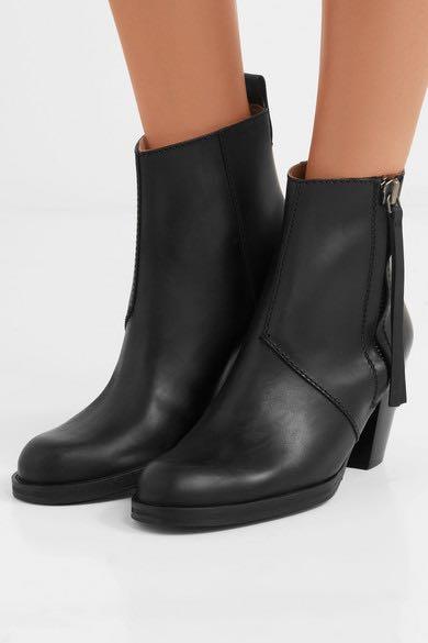 krysantemum Imagination Psykiatri Acne Pistol Leather Ankle Boots REDUCED, Women's Fashion, Footwear, Boots  on Carousell