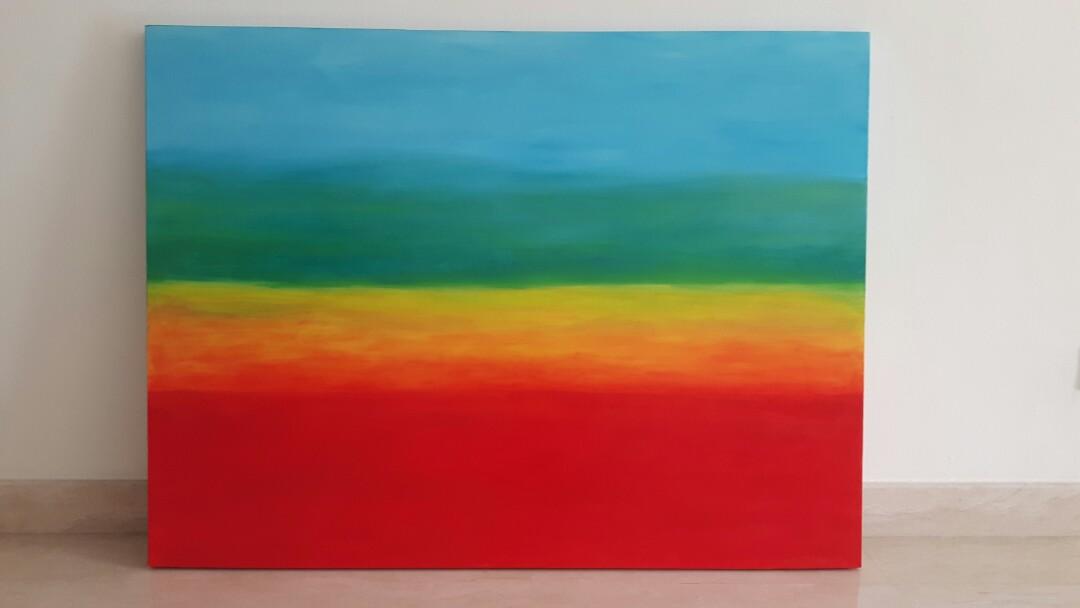 Acrylic Abstract Art Design Craft Art Prints On Carousell