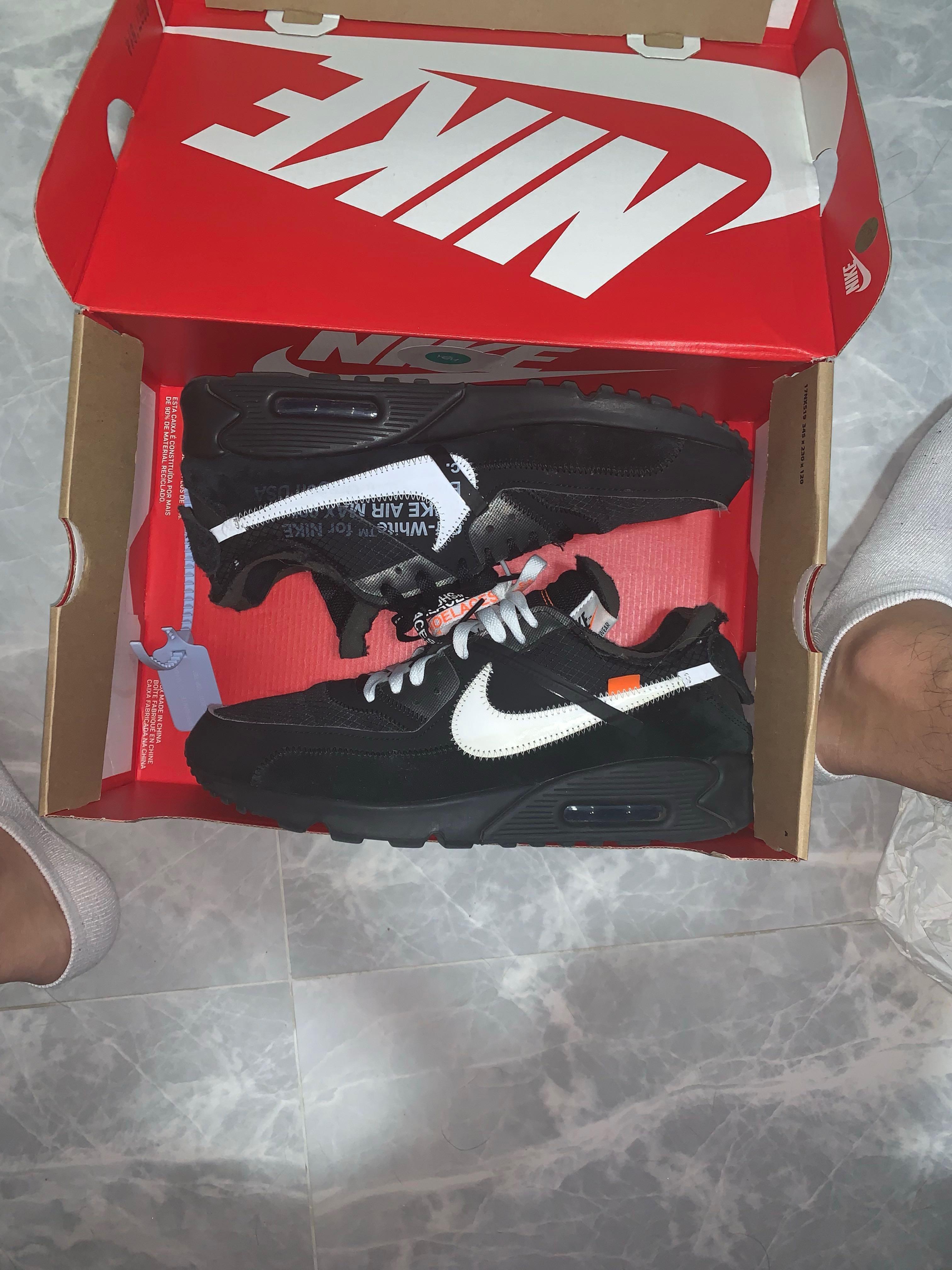 air max 90 off white resell