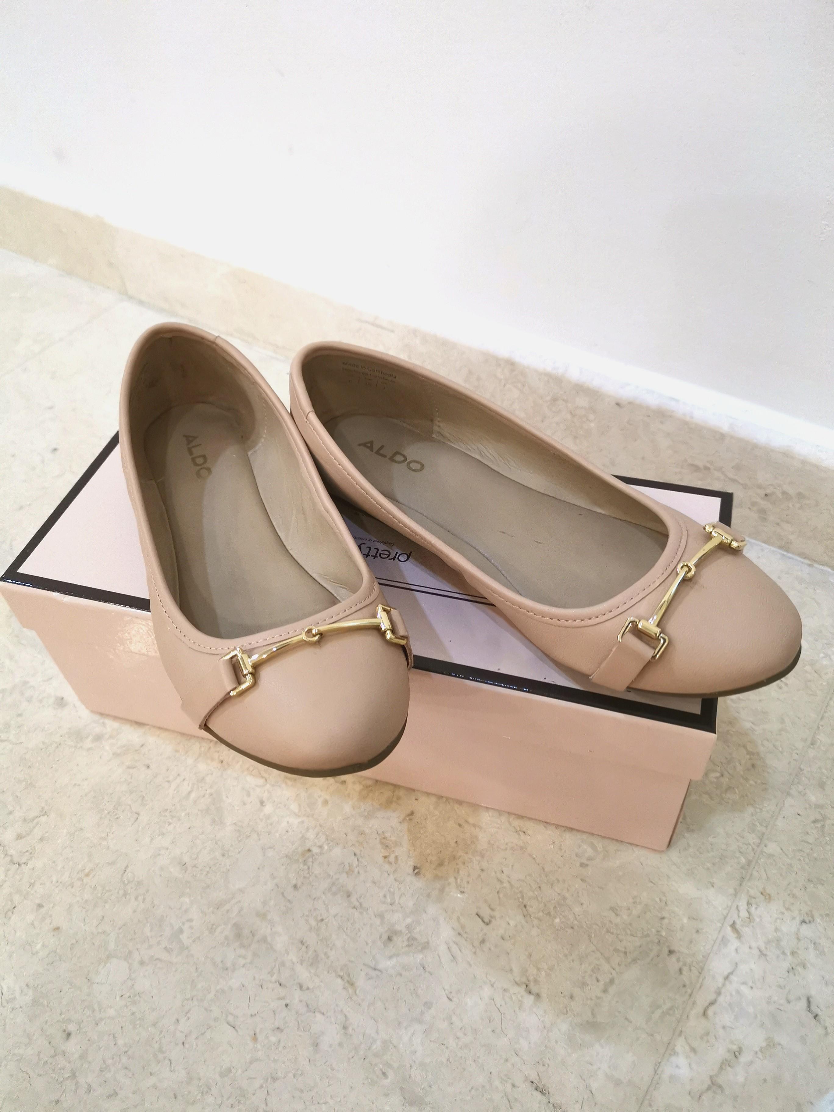 ALDO Nude Ballet Flats Women s Fashion Footwear Flats on Carousell