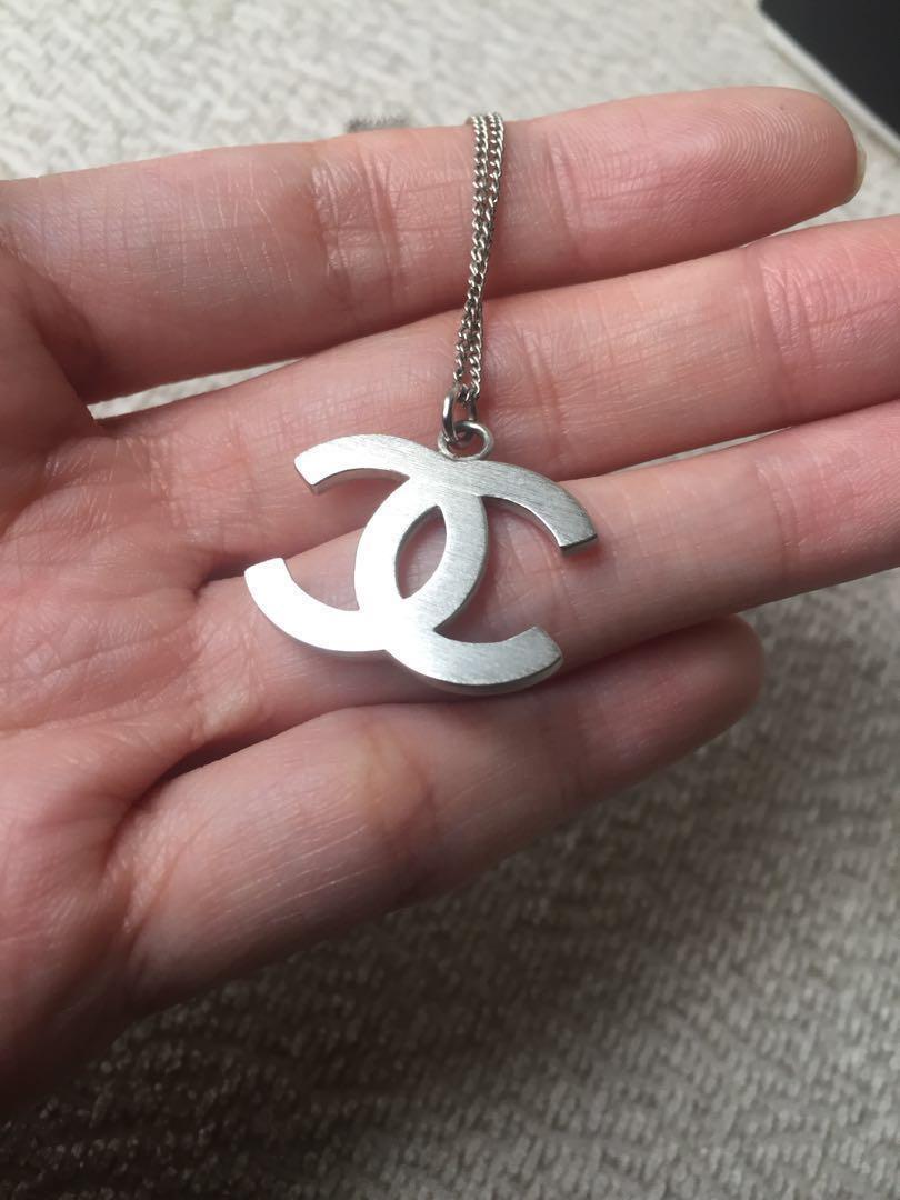 AUTHENTIC CHANEL CC Logo Diamante Rhinestones Necklace, Luxury, Accessories  on Carousell