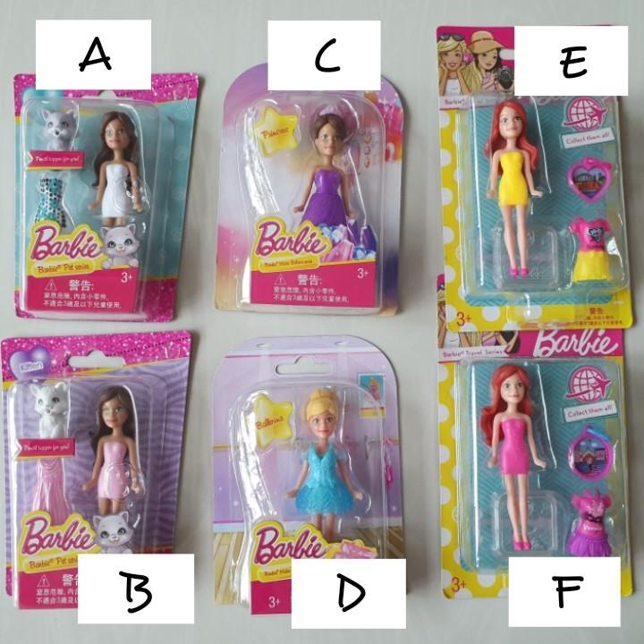 Barbie dolls under best sale $5
