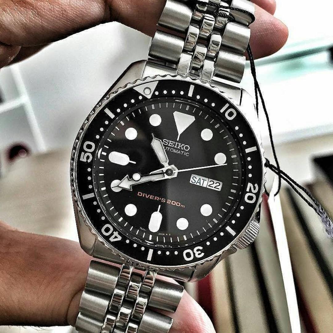 Seiko men's skx007k diver's automatic watch on sale