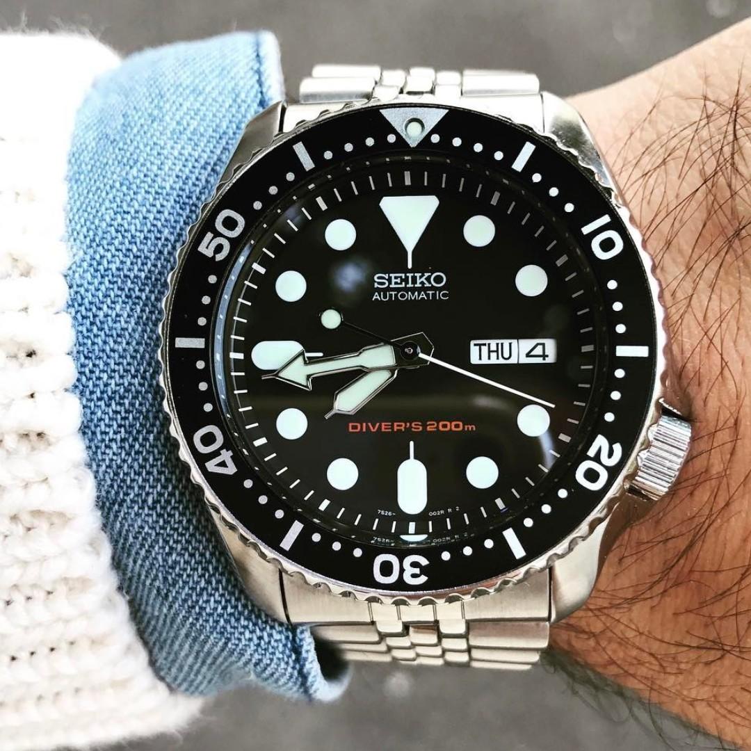 BNIB] Seiko SKX007K2 SKX007 SKX007K Automatic Divers Men's Watch, Men's  Fashion, Watches & Accessories, Watches on Carousell