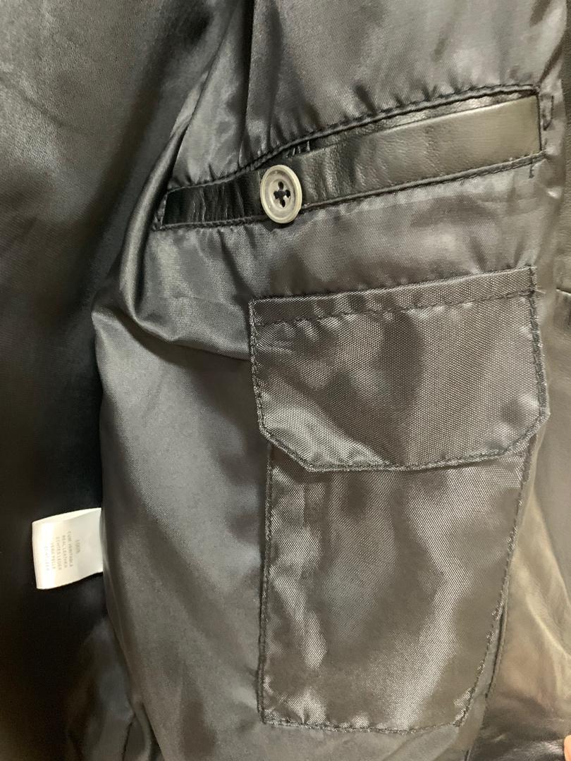 Brand New Authentic Italy Soft Leather Jacket (Hong Kong Boutique), Men